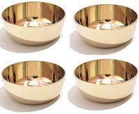 Tazón de Helado de Bronce con Tapa, Diseño Moderno y Lujoso para Fiestas, Hoteles, Restaurantes y Hogares