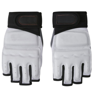 Alta calidad levantamiento de pesas entrenamiento gimnasio Fitness entrenamiento cruzado dedo corto hombres levantamiento de pesas guantes de mano - Product Image 1