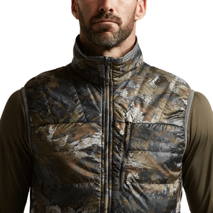 Gilet et ensemble de gilets de chasse unisexe pour l'automne, chauds, respirants et anti-humidité, en polyester/polaire camouflage - Product Image 3