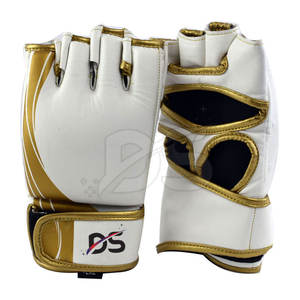 Gants de MMA en cuir imperméables personnalisés avec logo imprimé, service OEM, légers, vente chaude - Product Image 2