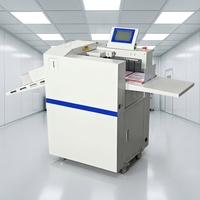 Machine à plier numérique avec écran tactile et servomoteur pour le traitement du papier de 125 à 400 g/m²