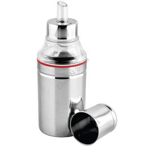 Botella de aceite Premium de acero inoxidable con un diseño clásico y elegante Premio al por mayor - Product Image 1