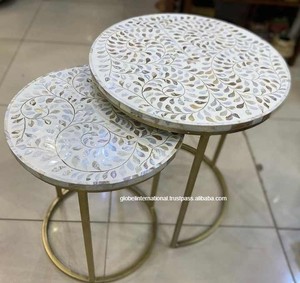 โต๊ะทำด้วยมือสำหรับตกแต่งบ้านโต๊ะกาแฟคอนโซลทันสมัยสำหรับตกแต่งห้อง - Product Image 3