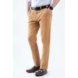 Pantalones Chinos NAYYAR 100% Algodón, Casuales Elegantes, Talla XL para Hombre, Tejido Ligero, Corte Recto, Cierres con Cremallera, Coloridos, Suaves y Cómodos - Product Image 3