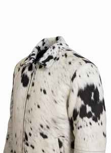 Chaqueta Bomber de Cuero Vacuno Auténtico con Camuflaje Unisex, Diseño de Primera Calidad, 100% Nuevo Estilo, con Logotipo Personalizado - Product Image 5