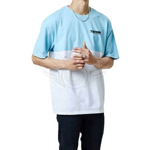 Servicio OEM Hombres Camiseta de gran tamaño Precio al por mayor Camiseta de gran tamaño para hombres 100% Algodón Hombres Camiseta de gran tamaño - Product Image 4