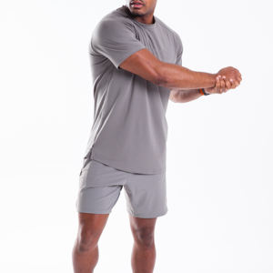2025 personnalisé hommes t-shirt et short ensemble été shorts ensemble 2 pièces hommes courts jumeaux ensembles - Product Image 4
