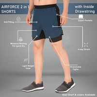 Shorts de course pour hommes fabriqués au Pakistan, prix bas, couleur personnalisée, haute qualité, confortables.