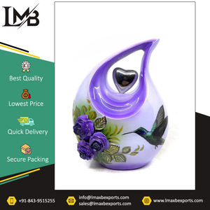 โกศใส่เถ้ากระดูกทำจากอะลูมิเนียมสำหรับงานศพปรับแต่งโลโก้ได้ตามต้องการ - Product Image 2