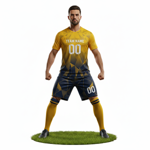 Tenues de football personnalisées pour jeunes et adultes |   Uniforme de sport confortable |   Impressions de logo, de nom et de numéro - Product Image 2