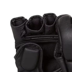 Gants d'entraînement MMA respirants, légers et doux pour le grappling et le punching, en cuir PU personnalisable, durables, unisexes - Product Image 6