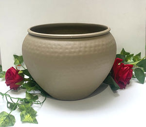 Top Trending logotipo personalizado polvo capa acabado hierro florero moderno hecho a mano decoración de la boda para el hogar Hotel venta al por mayor Metal - Product Image 6