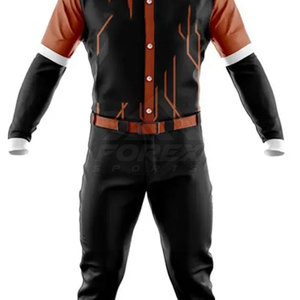Nuevo diseño de alta calidad uniforme de béisbol de secado rápido para la venta al por mayor uniforme de béisbol transpirable - Product Image 6