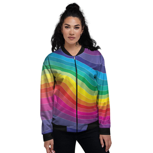 Best Quality Women's Satin Bomber Jacket Professional Design Sublimation Hot <b>Sale</b> Light <b>Weight</b> Breathable Easy Wash Long - Product Image 1