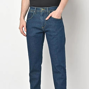 Nueva moda, diseño personalizado, pantalones vaqueros ajustados para hombre, pantalones vaqueros ligeros desgastados de alta calidad, pantalones vaqueros ajustados altos a bajo precio - Product Image 3