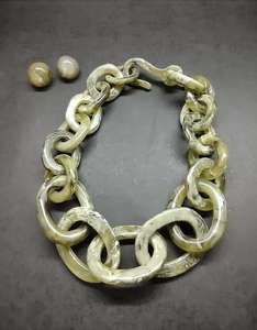 Awesome Design Inde Usine Directement Vente Nouveau Design Résine Pierre Naturelle Collier pour Mode Bijoux Accessoires Femmes - Product Image 4