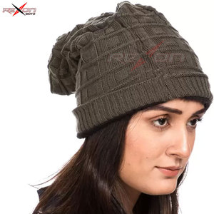 หมวกบีนนี่แบบถักสำหรับทั้งชายและหญิงหมวกบีนนี่อบอุ่นสำหรับฤดูหนาวโลโก้ตามสั่ง - Product Image 5