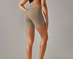 Shorts gainants taille haute pour femmes, contrôle du ventre, sans couture, vêtement de mise en forme, sous-vêtement, logo personnalisé, fournisseur en gros - Product Image 6