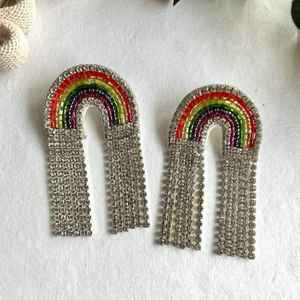 European and American Style Multi-Design Beaded <b>Earrings</b> Classic Western Bohemian <b>Set</b> for Wedding Breaded <b>Gold</b> Wholesale - Product Image 1