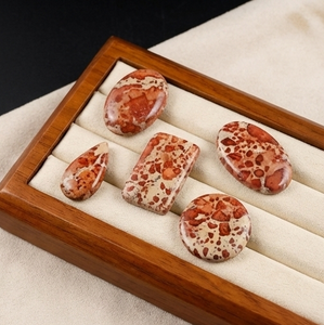 Lote de Piedras Preciosas de Jaspe Asteroide Natural con Cabujón Pulido, Formas y Tamaños Variados, Diseñadas para la Creación de Joyería Creativa - Product Image 2