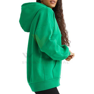 Uso al aire libre cómodo pulóver mujeres sudaderas con capucha de gran tamaño bajo MOQ Slim Fit mejor moda mujeres sudaderas con capucha - Product Image 4