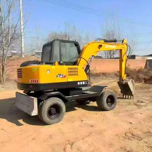 Prix compétitif, marque chinoise Xinyuan, pelle sur chenilles d'occasion, en stock, à vendre, moteur Cummins, boîte de vitesses - Product Image 5