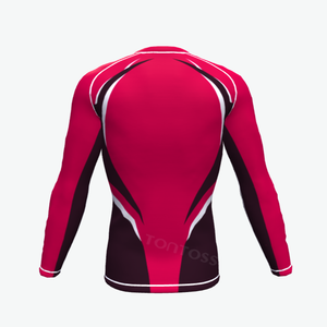 เสื้อรัดกล้ามแขนยาวแบบซับลิเมชั่นสำหรับผู้ชาย รุ่นขายดี ปี 2026 ผลิตตามแบบ OEM แห้งเร็ว เหมาะสำหรับเล่นเซิร์ฟ ฟิตเนส คุณภาพพรีเมียมจากปากีสถาน - Product Image 2