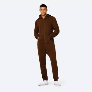 Survêtements pour hommes 2 pièces Col montant Manches longues avec poches latérales doubles Veste et pantalon de survêtement Mode Couleur unie élégant - Product Image 2