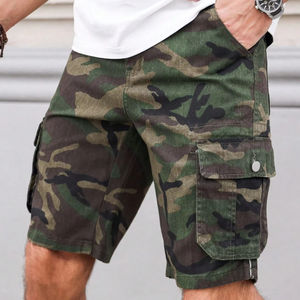 <b>Men's</b> Dot Pattern Denim <b>Shorts</b> Straight Leg Button <b>Pockets</b> Casual Summer Eco-Friendly Windproof Breathable - Product Image 4