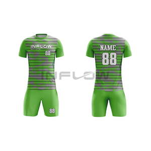 Maillot de football 100 % polyester, nouvel uniforme d'équipe, uniforme de football de haute qualité, ensemble d'uniformes de football pour hommes, maillot de football, vêtements de football - Product Image 1