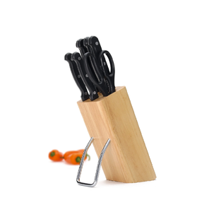 Artisanat Produit de qualité supérieure porte-couteau en bois Vente en gros porte-couteau de cuisine en bois super résistant - Product Image 5