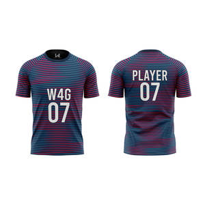 Maillot de football personnalisé en polyester léger et respirant avec impression frontale – Livraison rapide et design tendance - Product Image 6