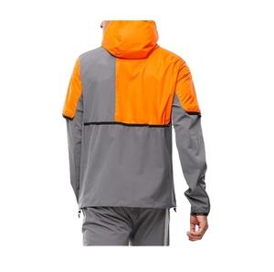 Conjunto de dos piezas de alta calidad OEM personalizado 2025 para hombre, chándal cortavientos con soporte, Cremallera de nailon transpirable, soporte informal con cremallera - Product Image 5