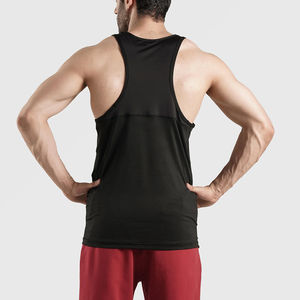 Camiseta de tirantes personalizada para culturismo masculino, 100% algodón, transpirable, de secado rápido, de alta demanda, para entrenamiento en gimnasio, OEM - Product Image 6