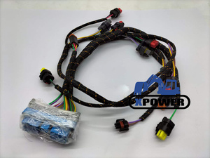 New XPower C6.6 Engine Wiring <b>Harness</b> 260-5542 306-8777 for Crawler Excavator E323D CAT323D - Product Image 6