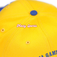 Topi Kustom Sorority Sigma Gamma Rho 1922 Bordir 3D Huruf Yunani Lima Panel Jaring Kasual Olahraga Performa Tinggi