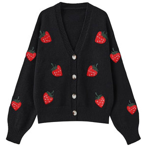 Suéter de Mujer de Alta Calidad con Bordado Elegante, Diseño Bordado, Tela Suave y Ajuste Cómodo - Product Image 1