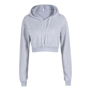 Sudadera corta ligera y transpirable de secado rápido para mujer con logotipo personalizable para invierno - Product Image 1