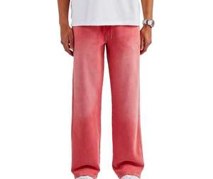 Survêtement unisexe personnalisé en molleton délavé à l'acide, imprimé, 460 g/m², décontracté, coupe régulière, jogging, sweat à capuche zippé, effet délavé vintage - Product Image 5