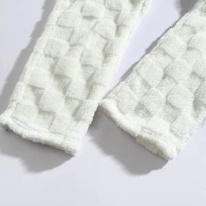 <b>Women's</b> Plus Size Printed Solid Fleece Sets Long Sleeves Hoodie <b>Warm</b> <b>Tops</b> Tracksuit Set Winter Loungewear 2 Piece - Product Image 2