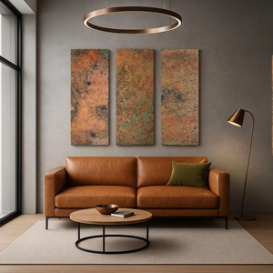Arte de la pared de Metal artístico Premium decoración escultura de hierro hecha a mano colgante de pared decorativo sofisticado para sala de estar dormitorio - Product Image 5