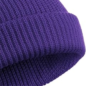 Chapeaux d'hiver en tricot pour hommes de couleur unie chapeau doux confortable haute élasticité bonnets d'équitation en plein air casquette pour femmes hommes - Product Image 2