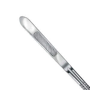 Mango de bisturí reutilizable quirúrgico médico Mango de bisturí largo recto redondo OEM personalizado - Product Image 6