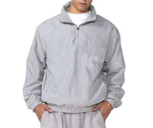 Chaqueta Cortavientos de Alta Calidad con Forro de Malla Premium, Personalizable en Tallas Grandes, Transpirable, Producción al por Mayor, Chaqueta Resistente al Viento - Product Image 1