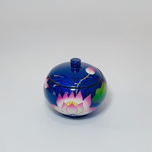 Wholesale Price Good Product Home <b>Decorative</b> Hot Selling250ml High Quality Polished Small Lacquer Jar with Lid Diameter 11cm - Product Image 5