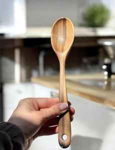 Handcrafted <b>Wooden</b> <b>Spoons</b> For <b>Cooking</b> Serving Stirring Mixing And Food Preparation Made From Smooth Durable - Product Image 5