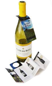 การ์ดโฆษณาแบบแขวนชื่อขวดป้ายแขวนป้ายชื่อป้ายชื่อป้ายแขวนขวดป้าย Necker แท็กไวน์แขวนบัตรพิมพ์ - Product Image 2