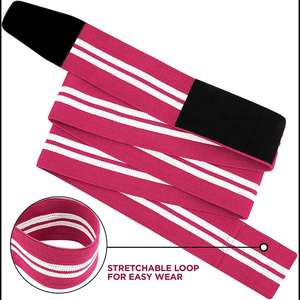 ผ้ายืดพันเข่าสำหรับออกกำลังกายผ้าพันหัวเข่าขนาดพลัสไซส์ผลิตจากปากีสถาน - Product Image 5