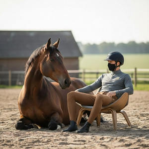 Pantalones de Montar a Caballo Personalizados de Alta Calidad para Hombre, Leggings de Equitación, Mallas, Ropa Masculina Sostenible - Product Image 2