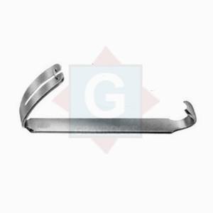 Plaque de langue et bâillons buccaux en acier inoxydable Doughty Lames de langue ORL Source d'alimentation manuelle - Product Image 2